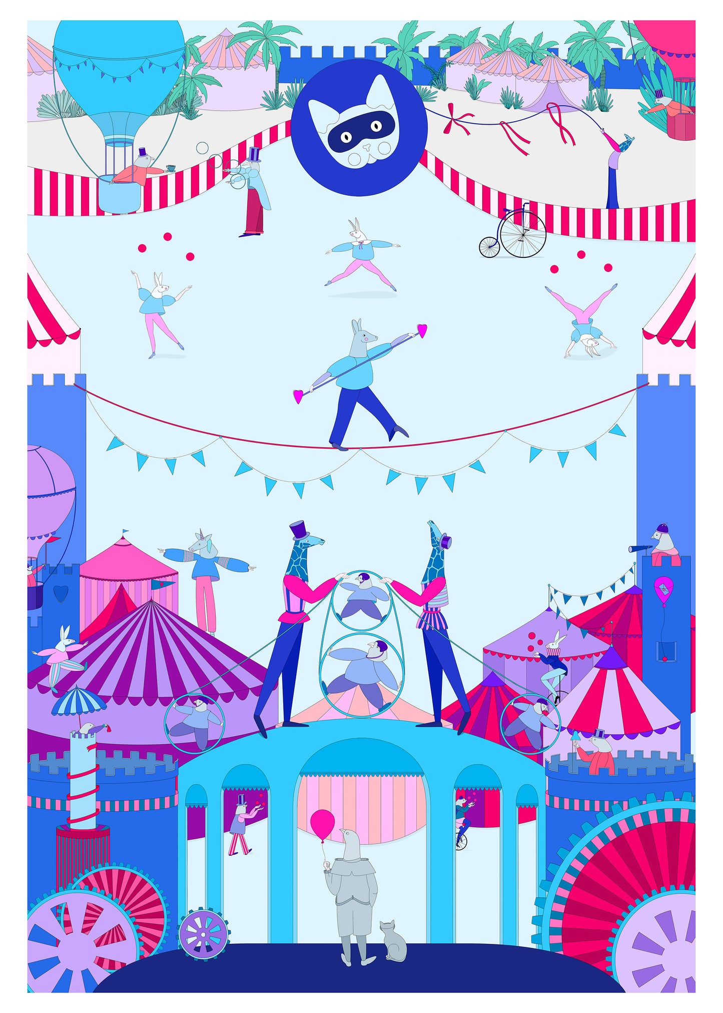 Circus Zuzanna Julia illustartion